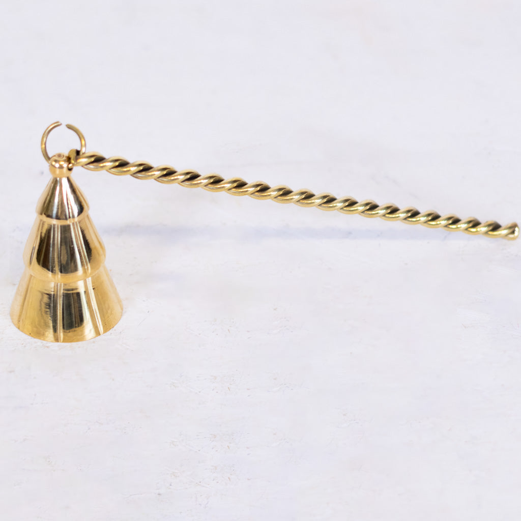 Gold Christmas Tree Candle Snuffer