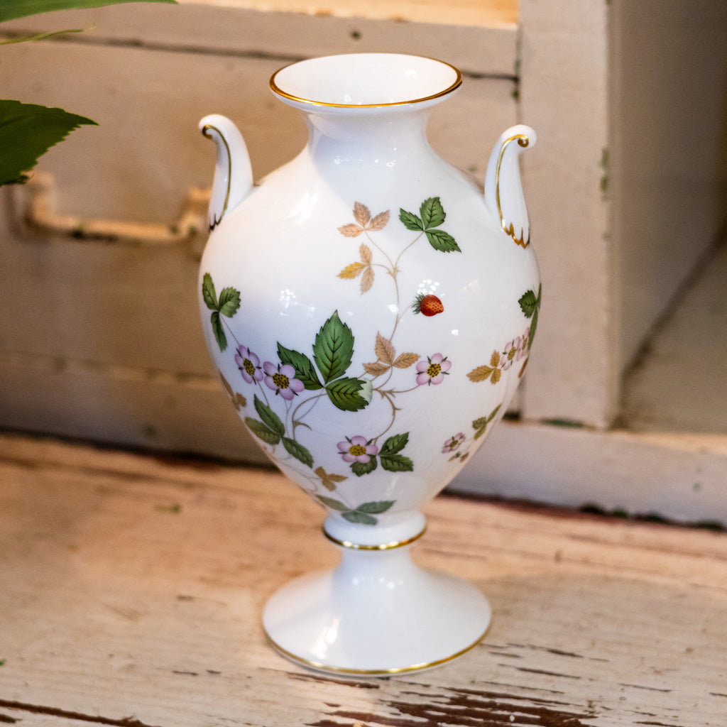 Wild Strawberry Wedgewood Vase