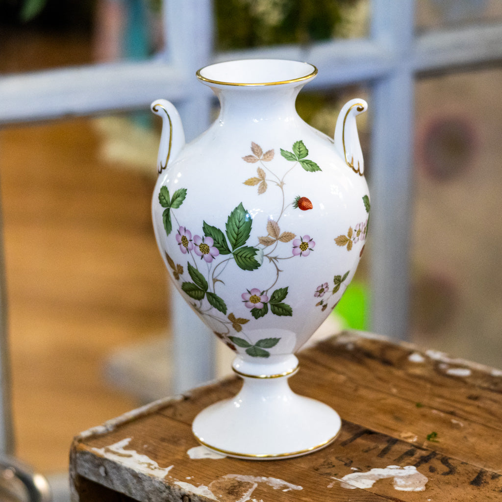 Wild Strawberry Wedgewood Vase