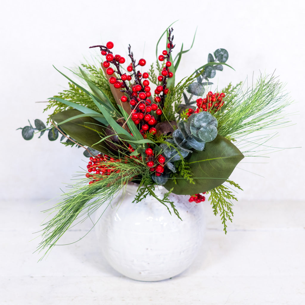 Jingle Bell Holiday Petite Bouquet Drop In