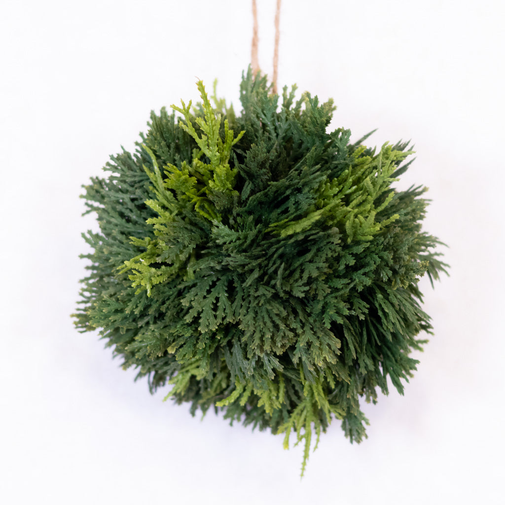 Real Touch Cedar Ball 5"