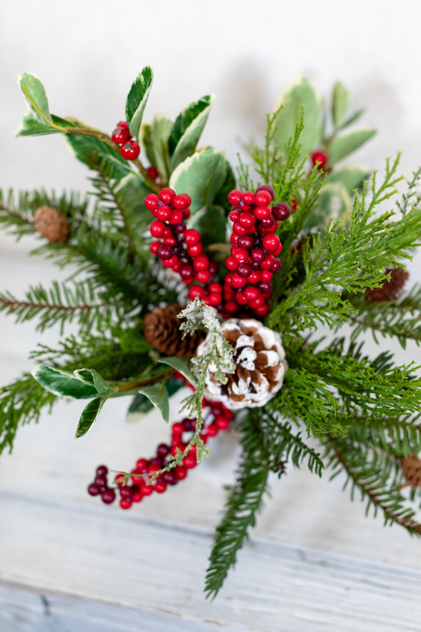 Holly Jolly Bouquet Petite Drop in