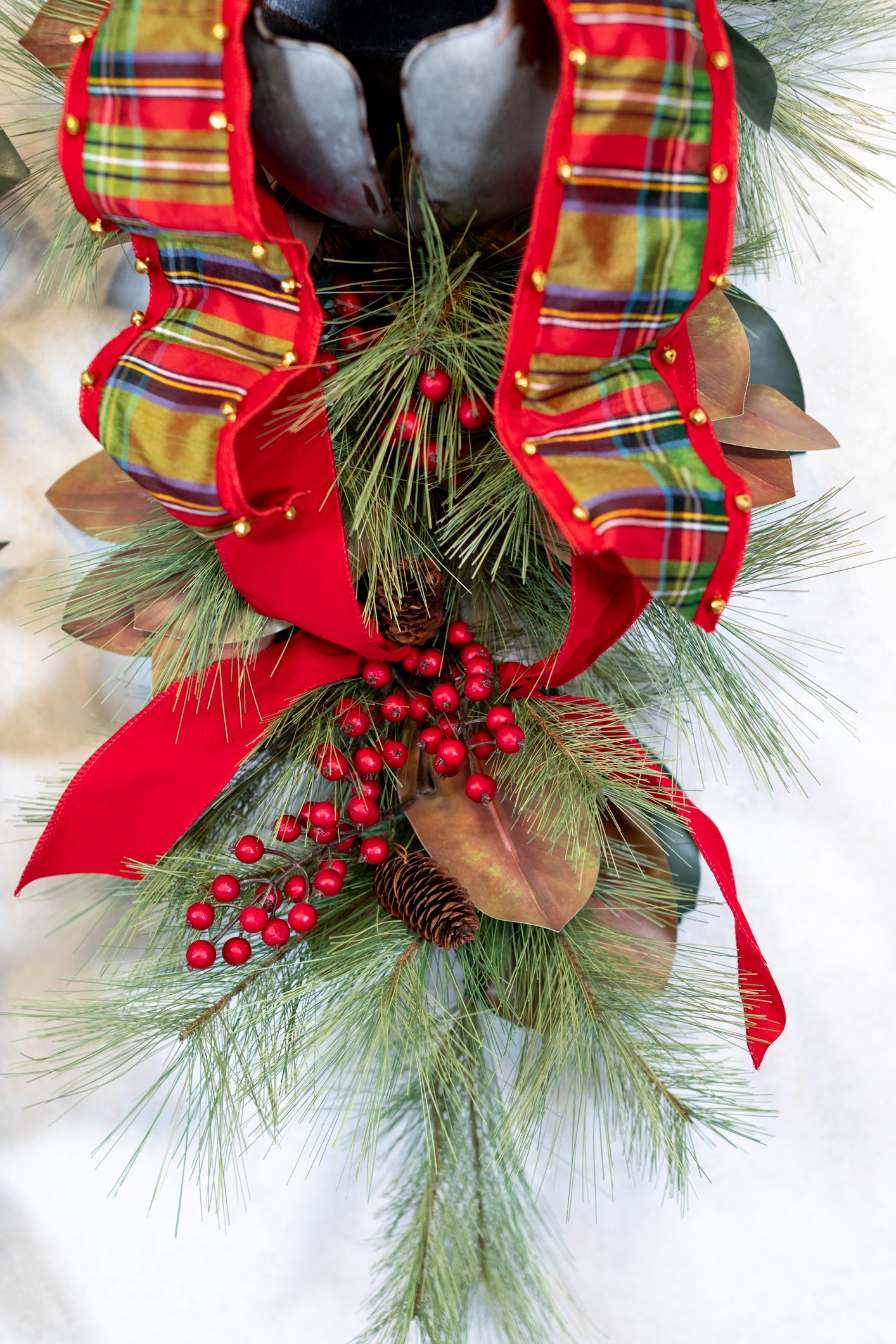 Jingle Bell Holiday Oversized Down Drop