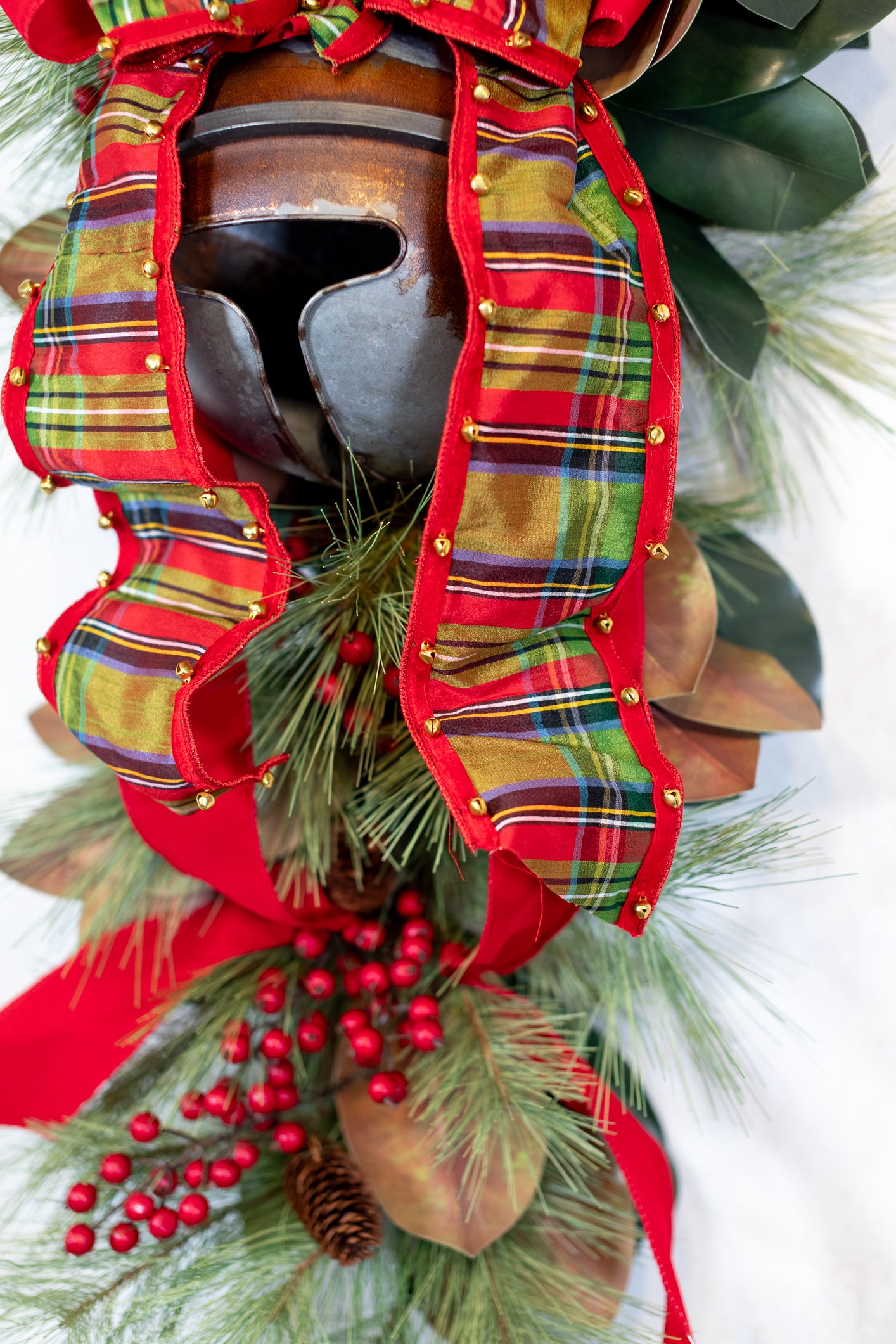 Jingle Bell Holiday Oversized Down Drop