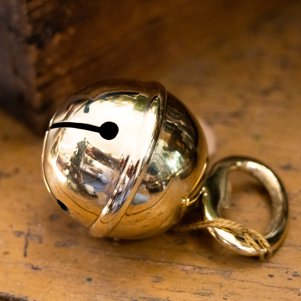 Brass Jingle Bell Bottle Opener