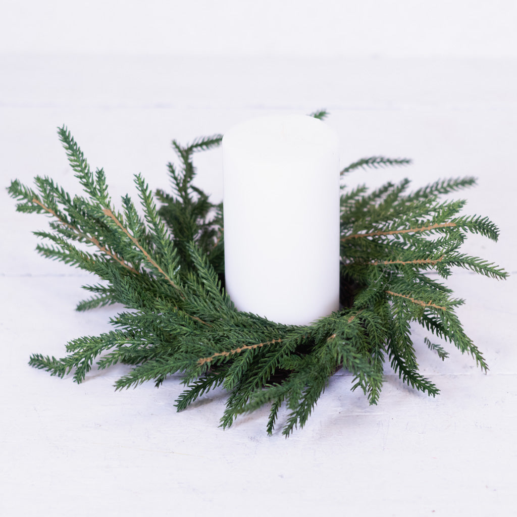 Norfolk Pine Wreath Small