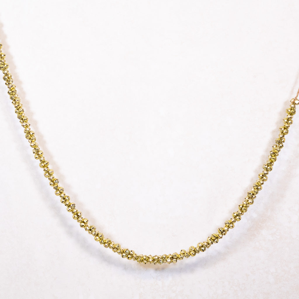 4ft. Jingle All The Way Gold Bell Garland