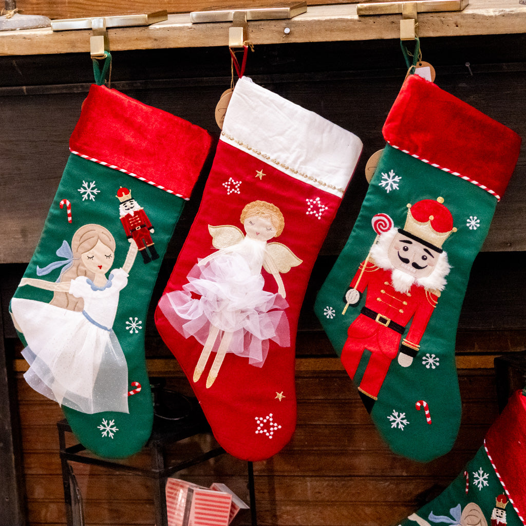 Merry Nutcracker Stocking