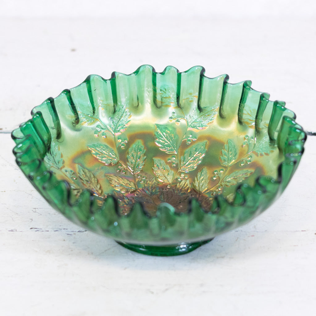 Vintage Carnival Glass Bowl