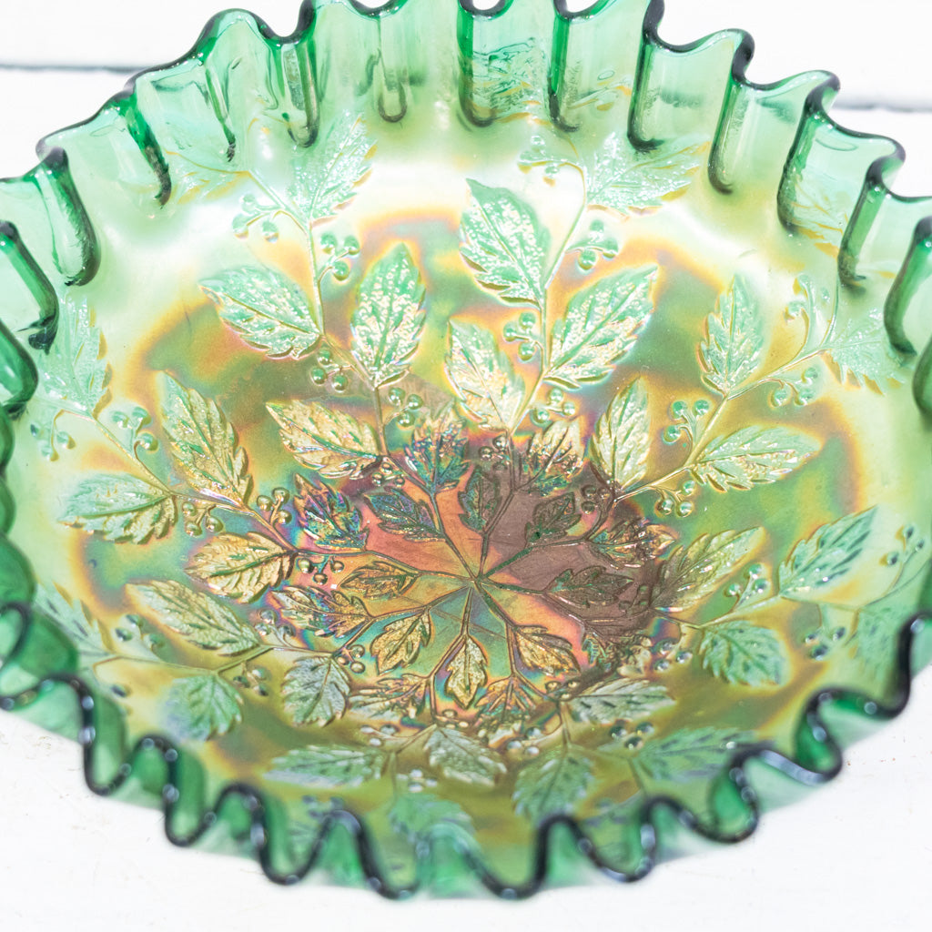 Vintage Carnival Glass Bowl