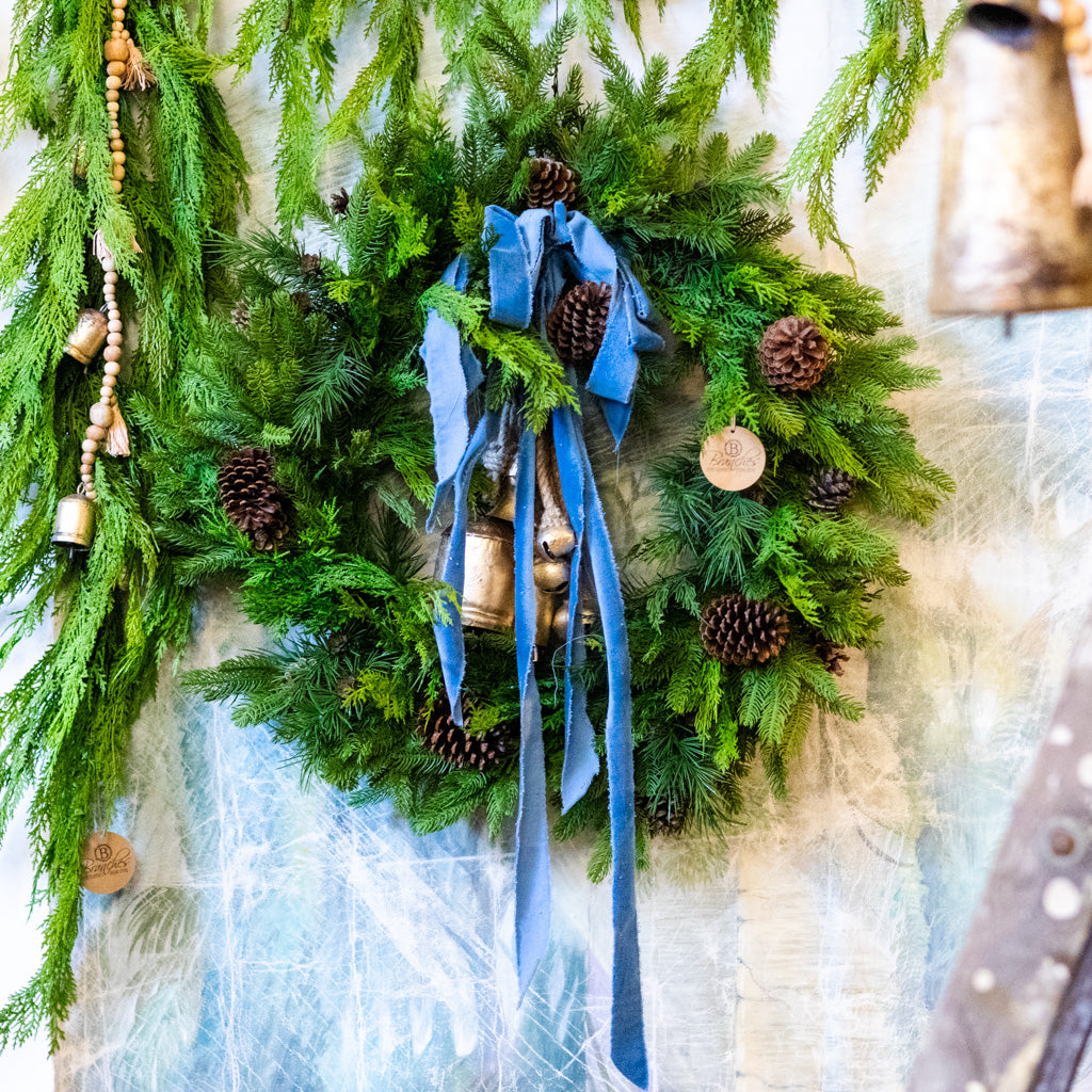 Winter Bells Wreath