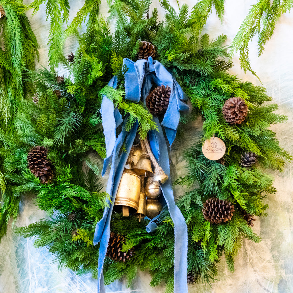 Winter Bells Wreath