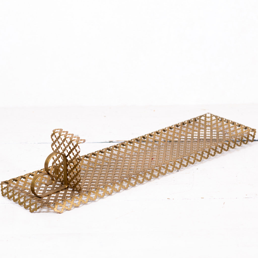 Mid Century Metal Mesh Wall Sconce