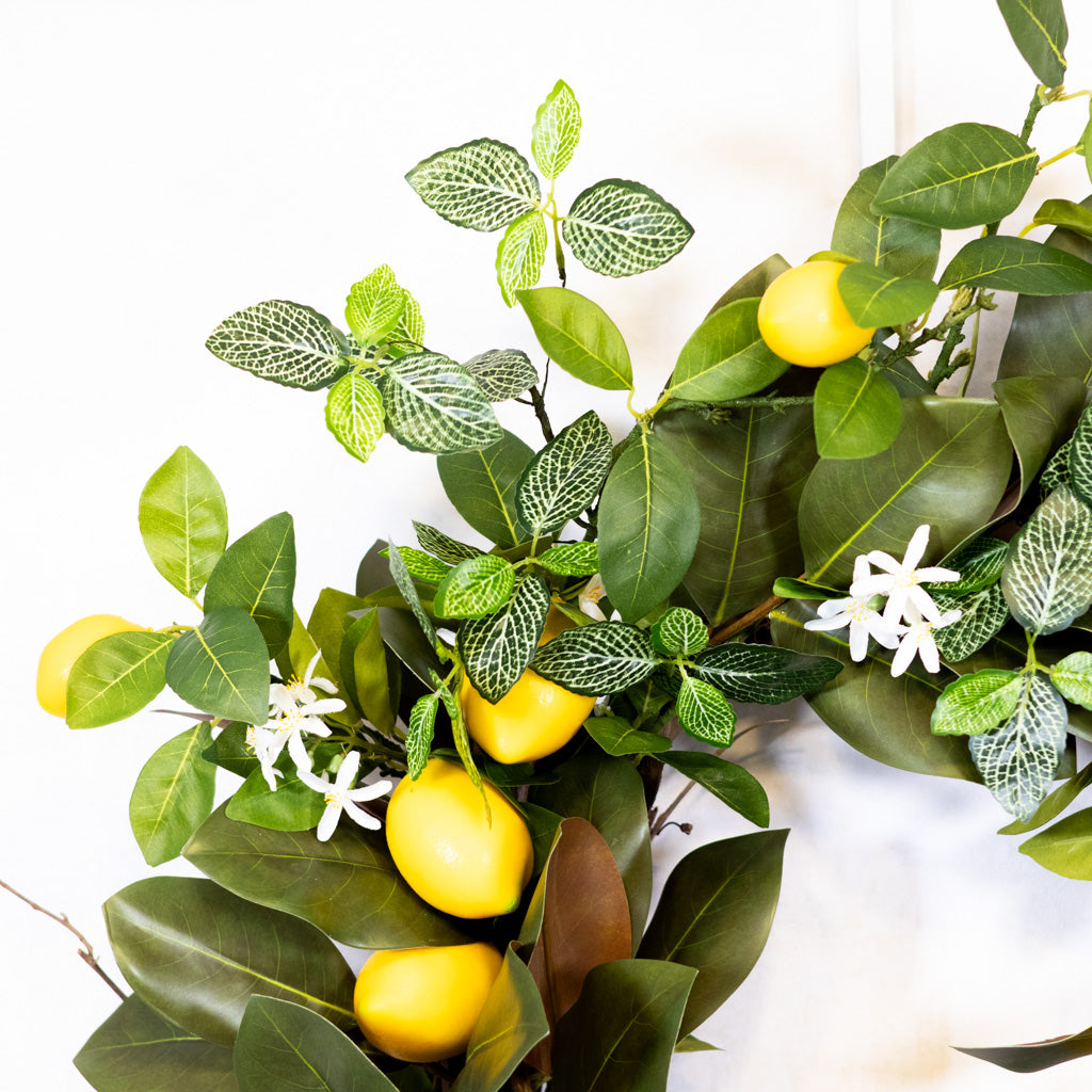 Large Amalfi Lemon Wreath