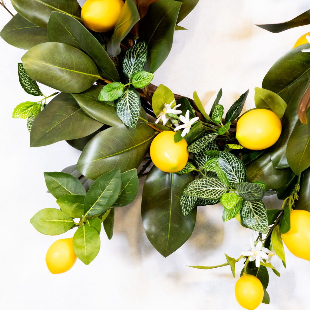 Large Amalfi Lemon Wreath