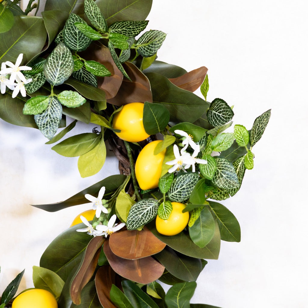 Large Amalfi Lemon Wreath