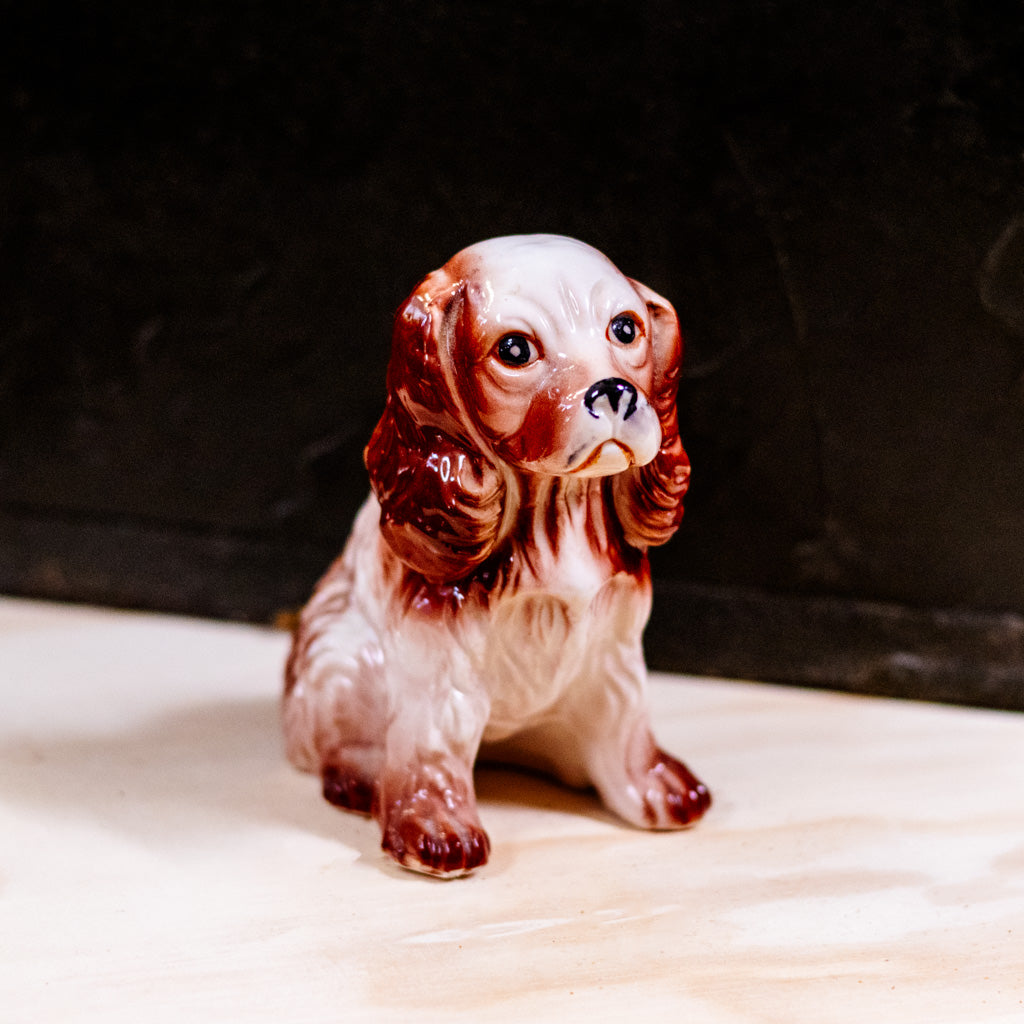 Vintage Ceramic Spaniel