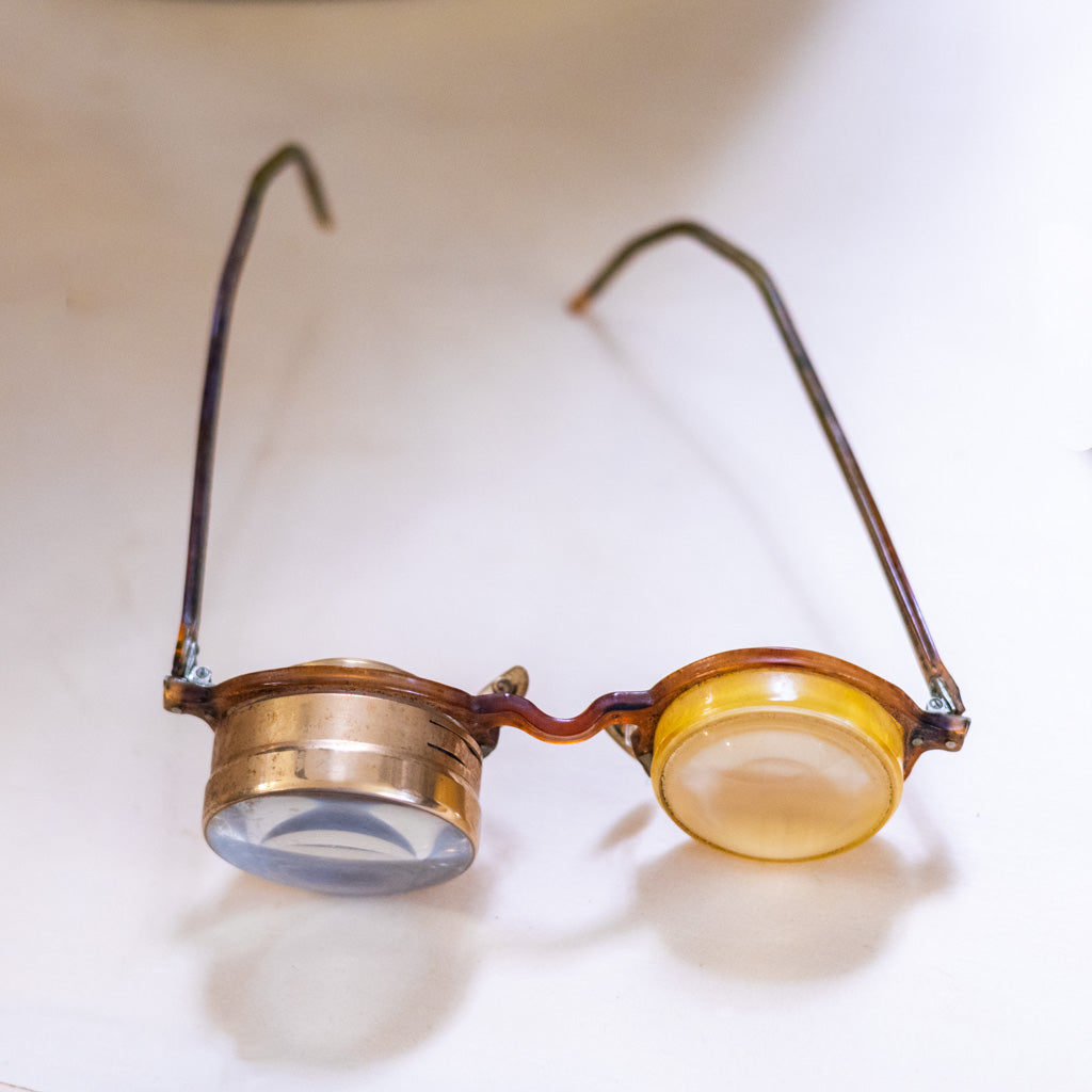 Antique Surgeon Glasses with Case