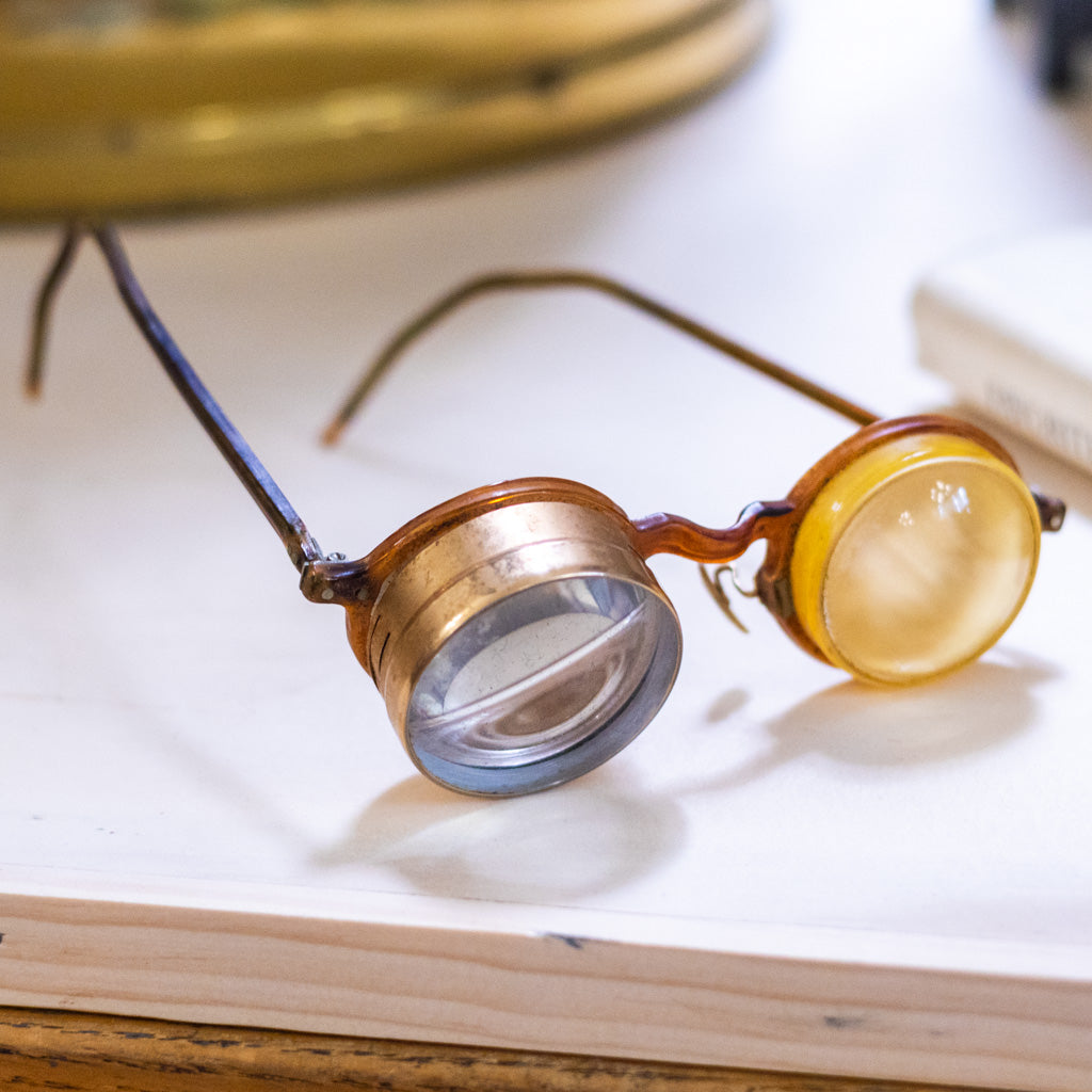 Antique Surgeon Glasses with Case
