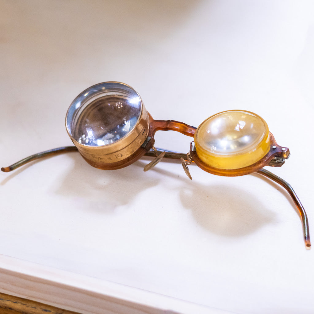 Antique Surgeon Glasses with Case