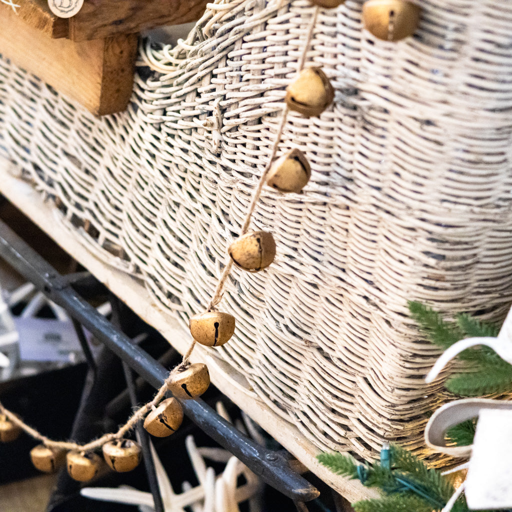 Small Gold Jingle Bell Garland