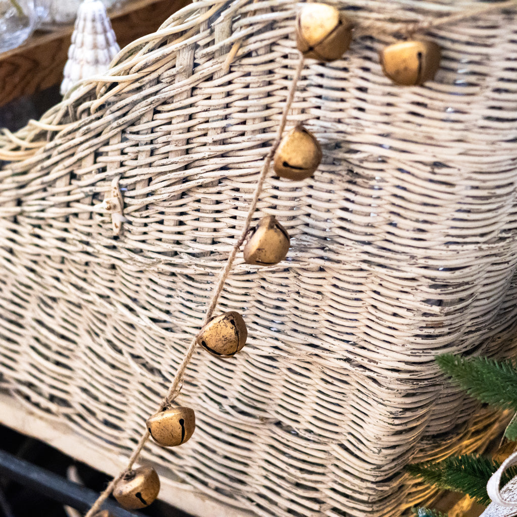 Small Gold Jingle Bell Garland