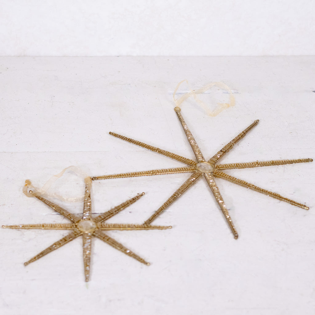 Desert Star Metal Champagne Ornament Small