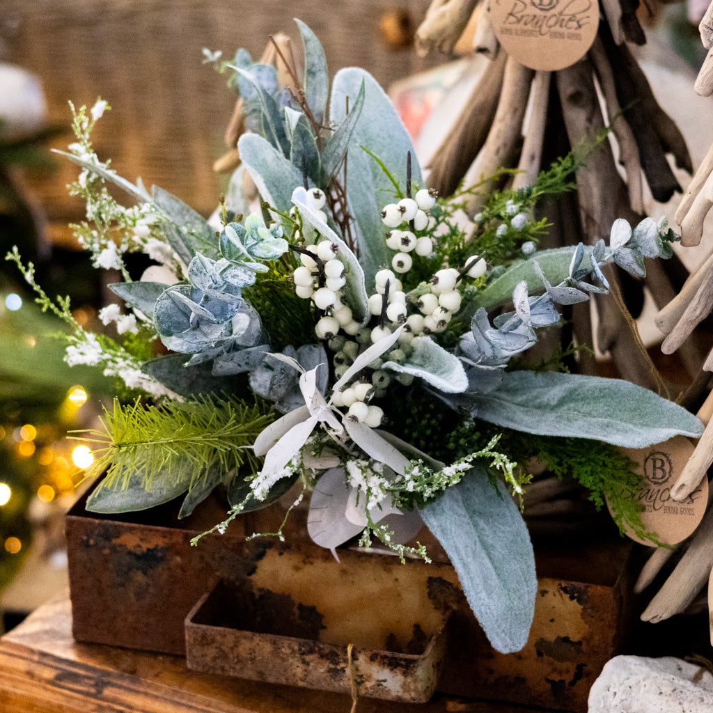 Winter Blues Petite Bouquet Drop In