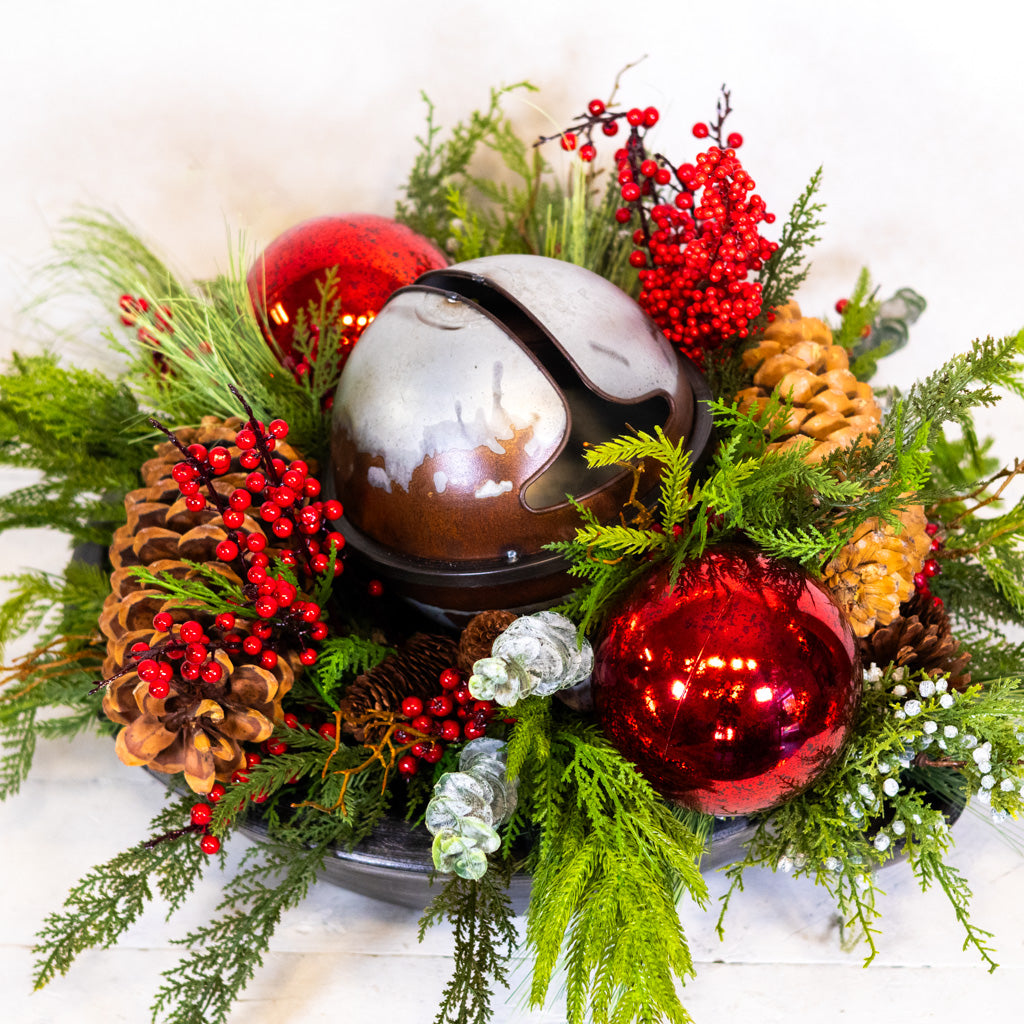 Giant Jingle Bell Centerpiece Drop In