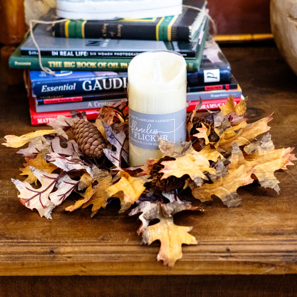 Autumn Maple Leaf Candle Ring