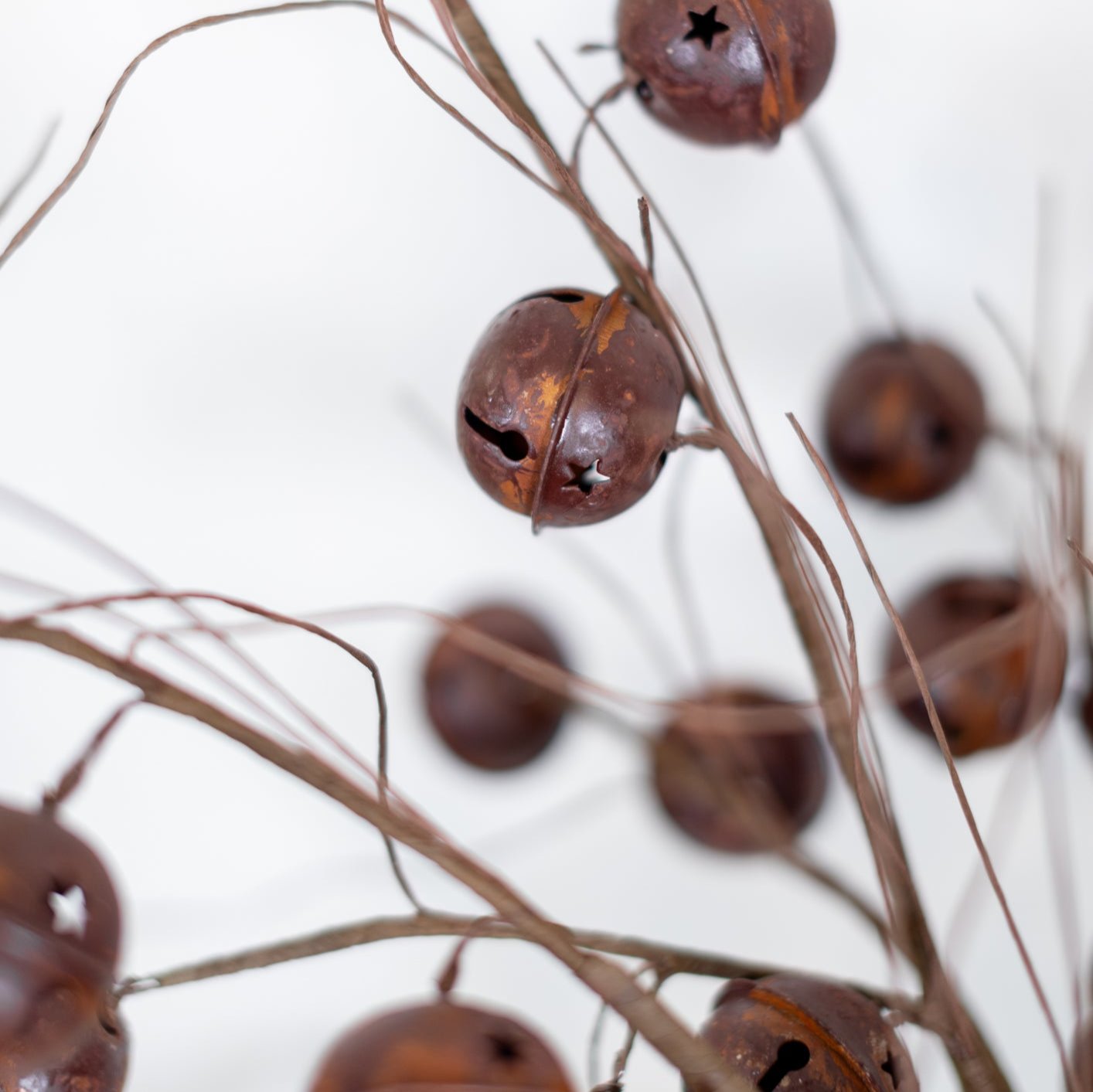 Brown Bell Twig Spray