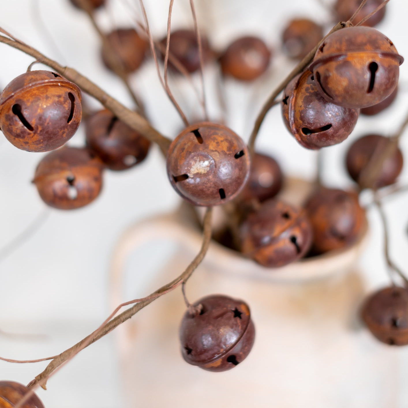 Brown Bell Twig Spray