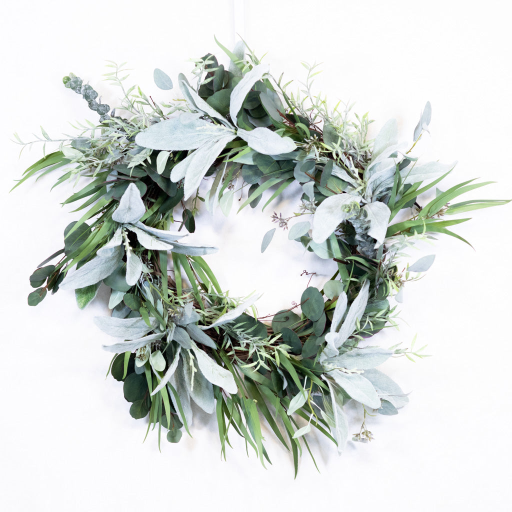 Faux Real Eucalyptus Wreath