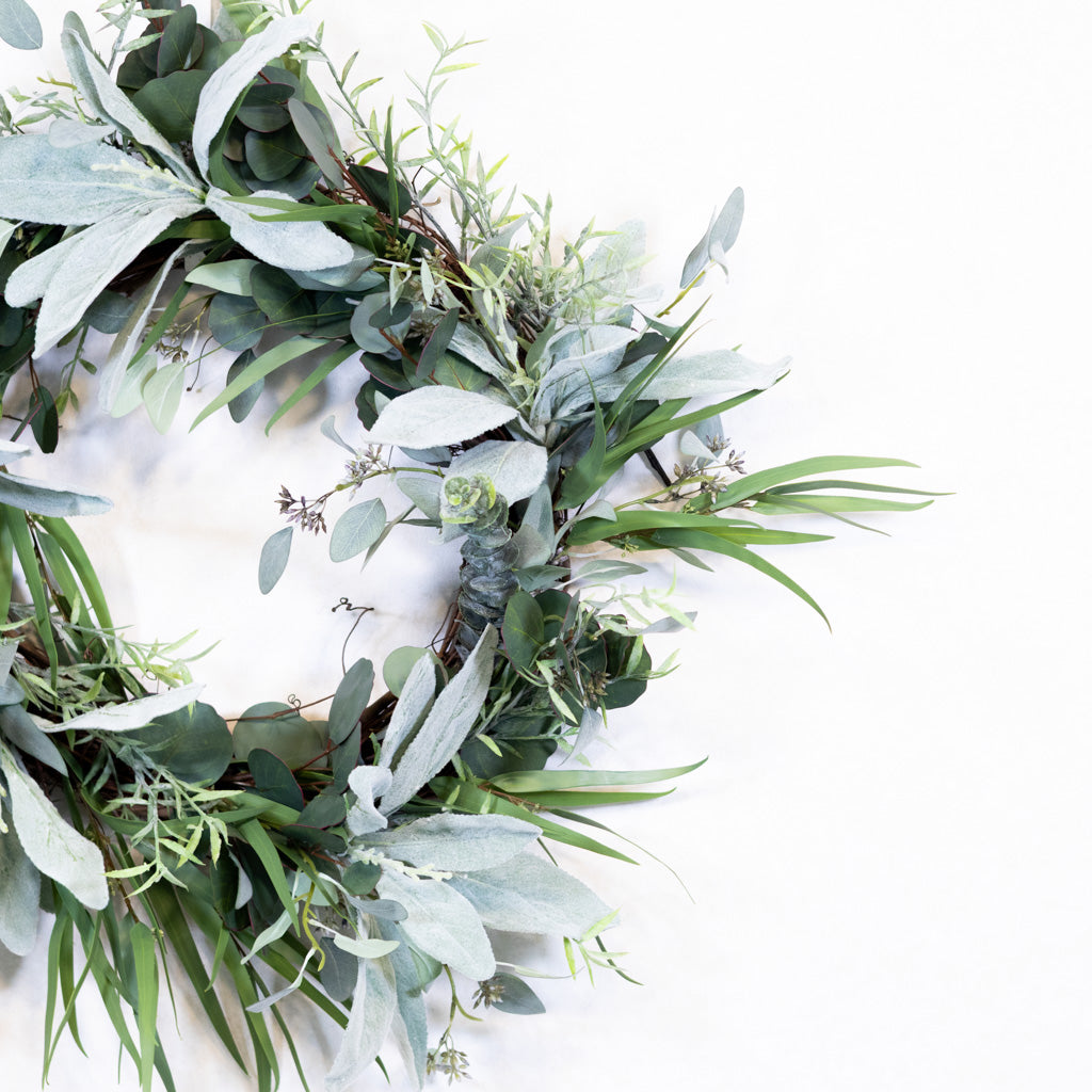 Faux Real Eucalyptus Wreath