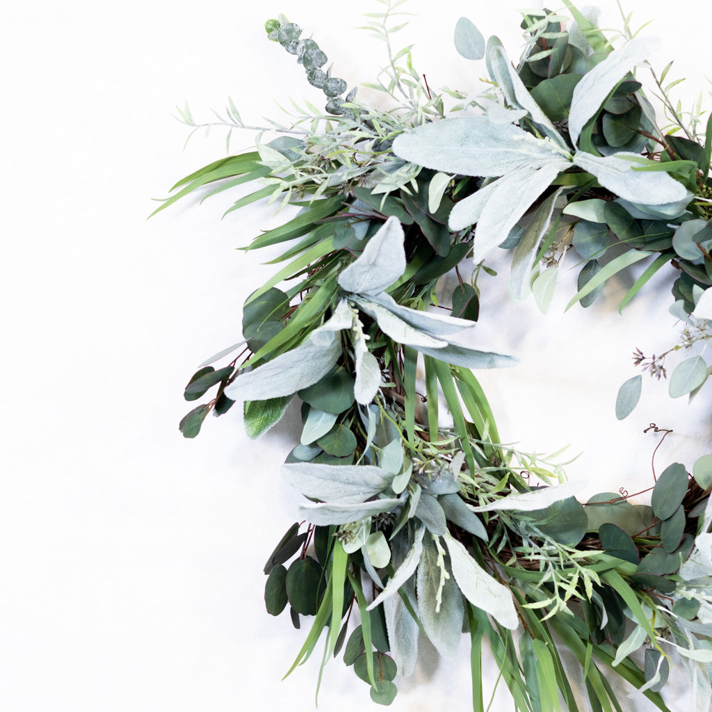 Faux Real Eucalyptus Wreath