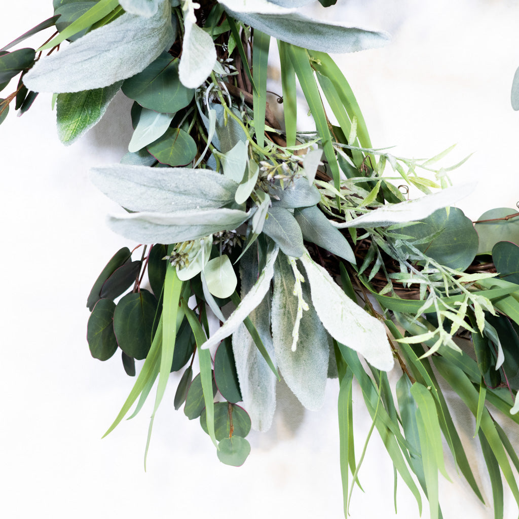 Faux Real Eucalyptus Wreath
