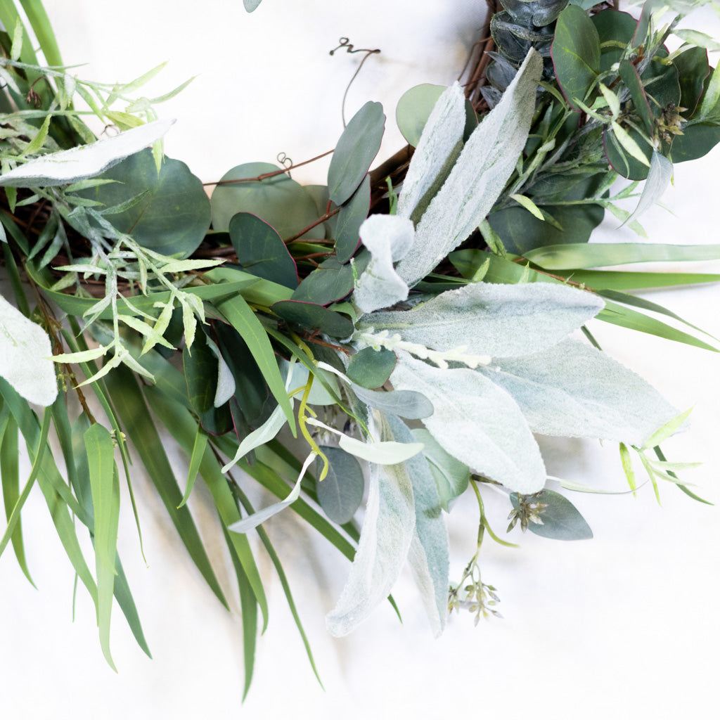 Faux Real Eucalyptus Wreath