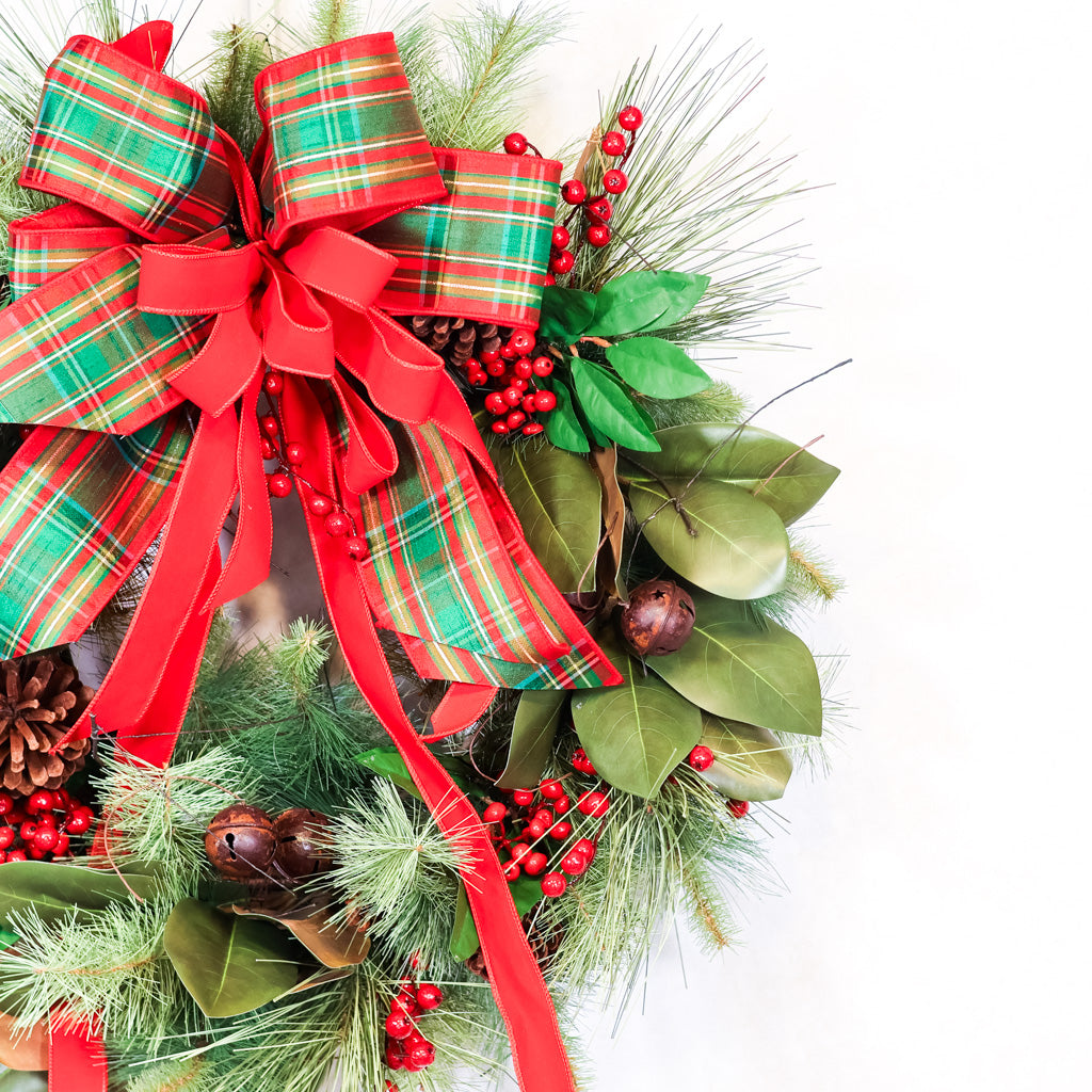 Jingle Bell Holiday Wreath