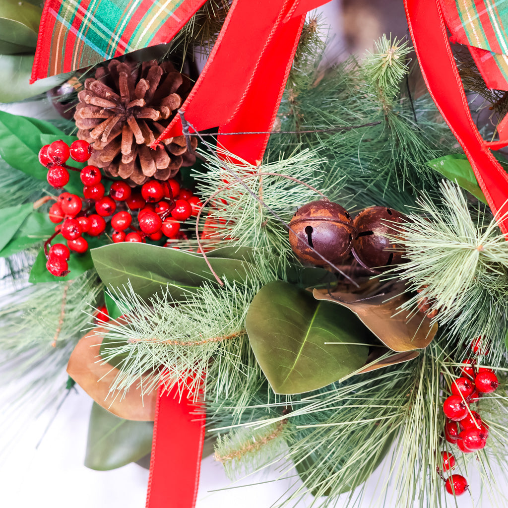Jingle Bell Holiday Wreath