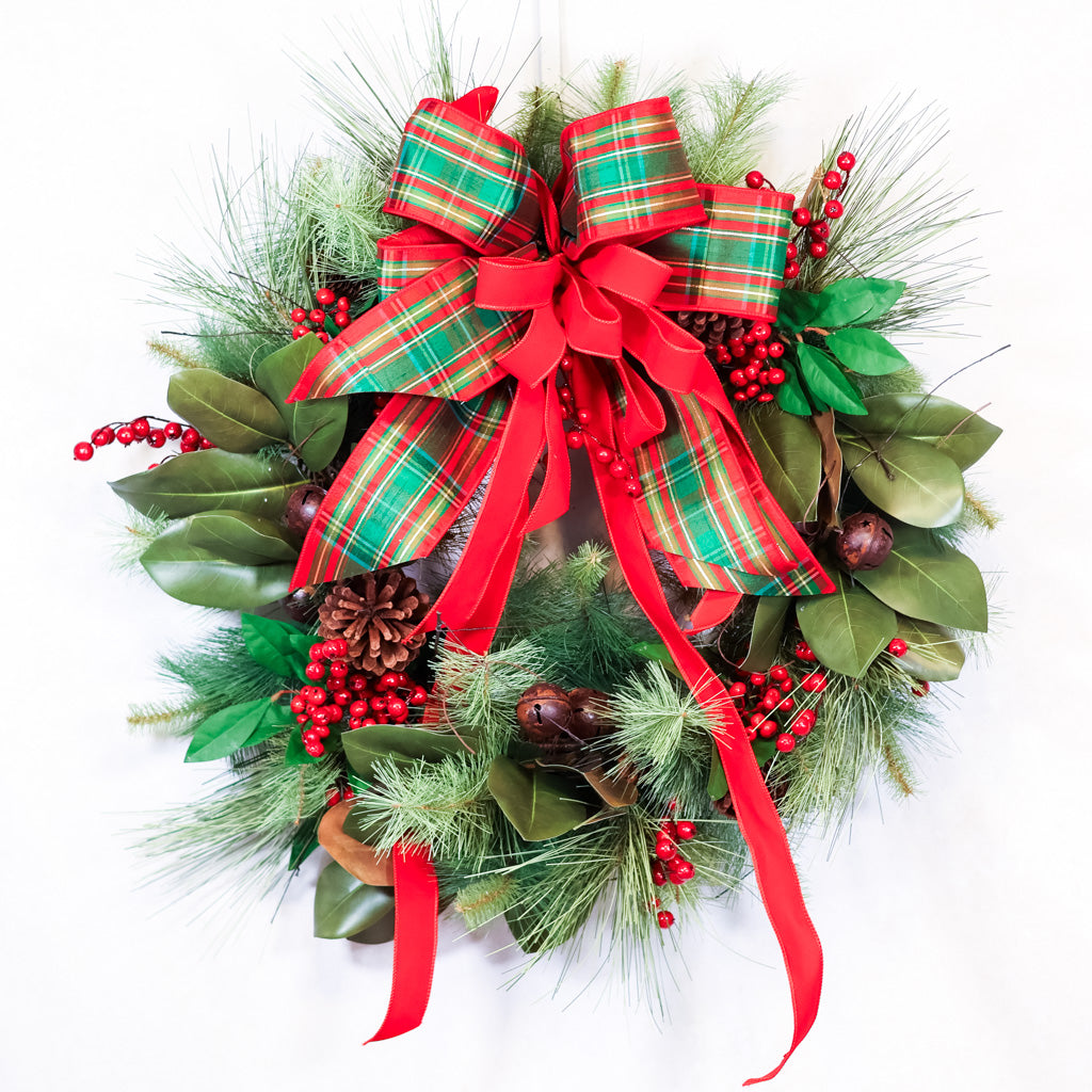 Jingle Bell Holiday Wreath
