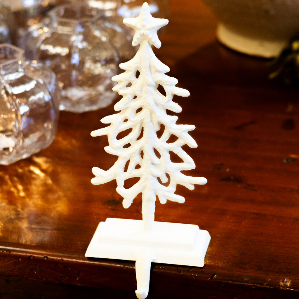 White Coral Tree Stocking Holder