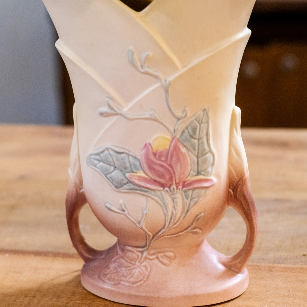 Hull Pottery Vase Dusty Rose