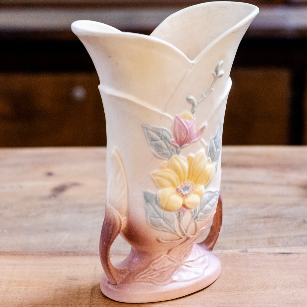 Hull Pottery Vase Dusty Rose