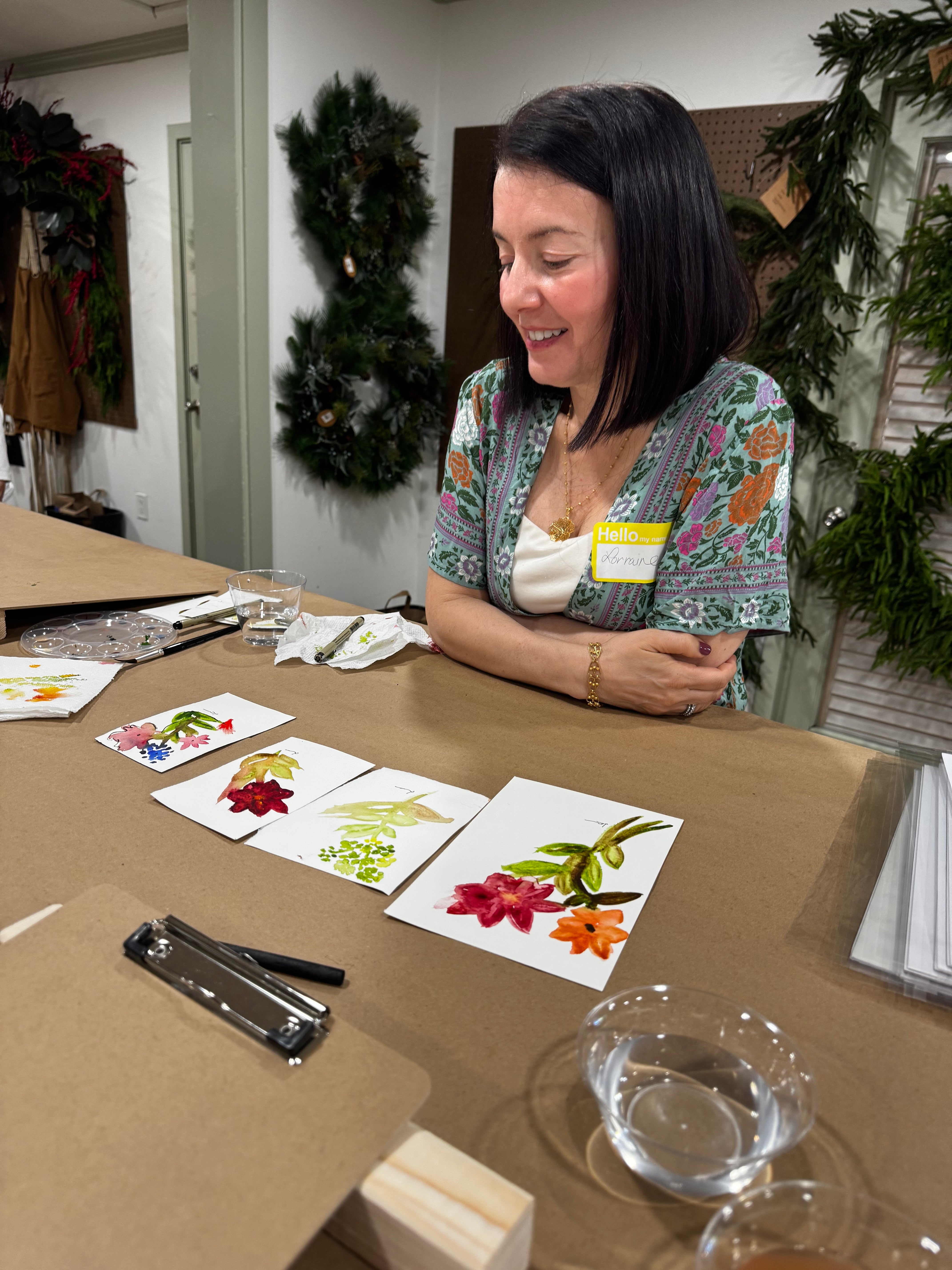 1.28.2026 @ 11AM | Discover The Joy of Intuitive Watercolor 101 with Guest Artist Lauren Arsenault