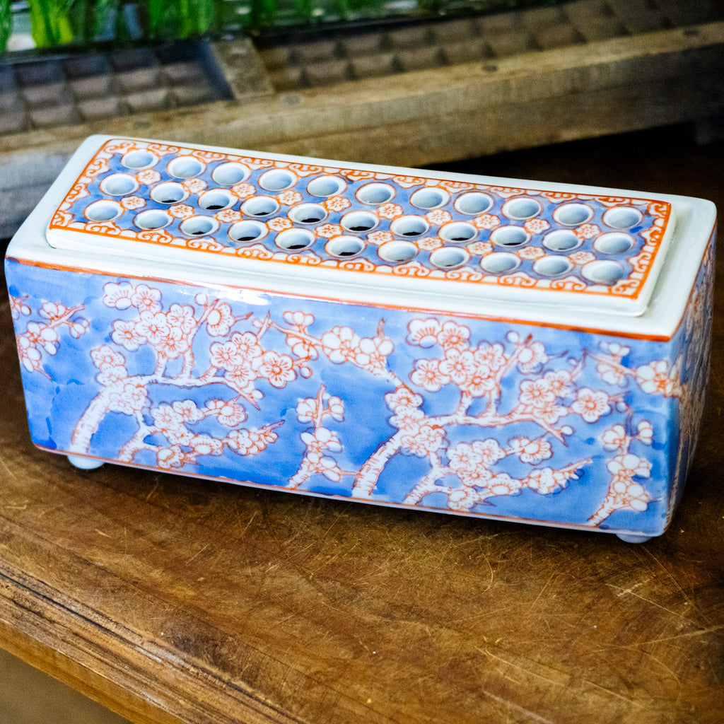 Blue Salmon Longlife Flower Arranger