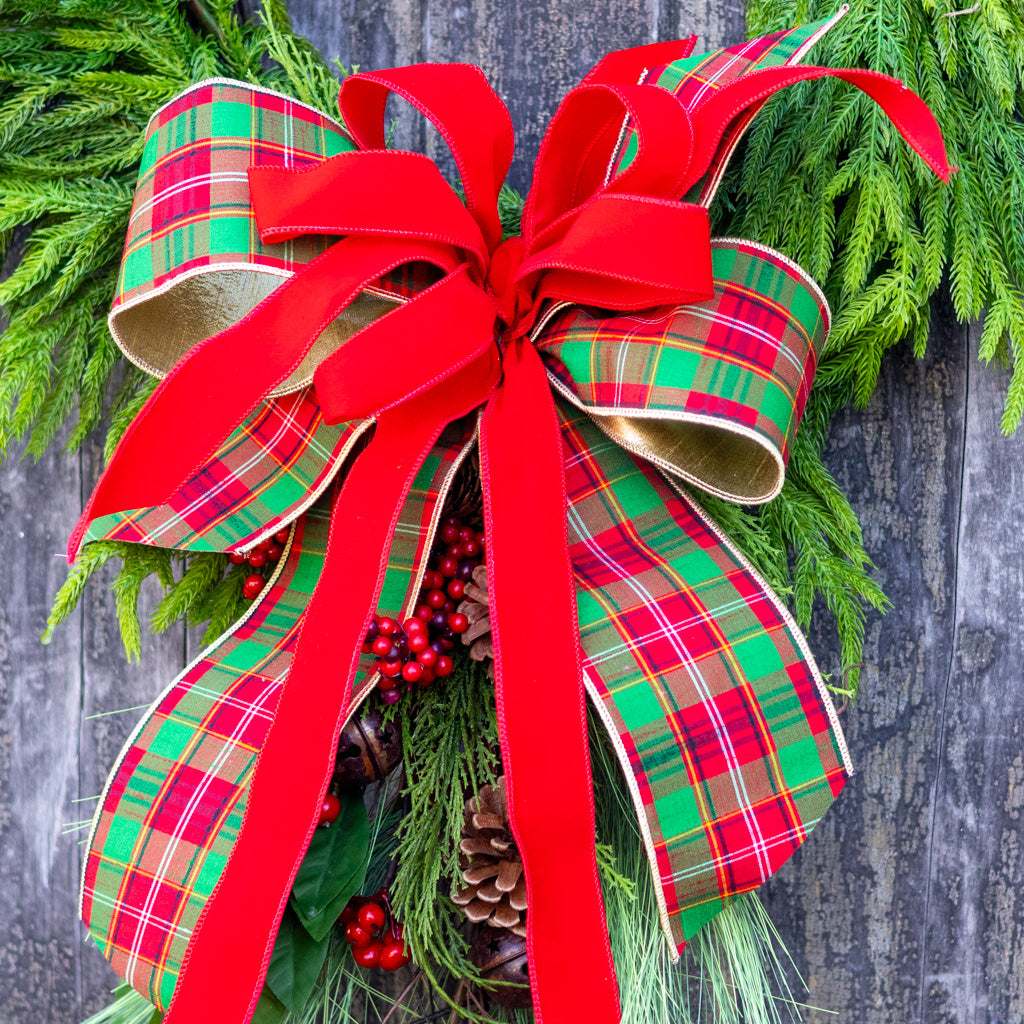 Jingle Bell Bow Bough