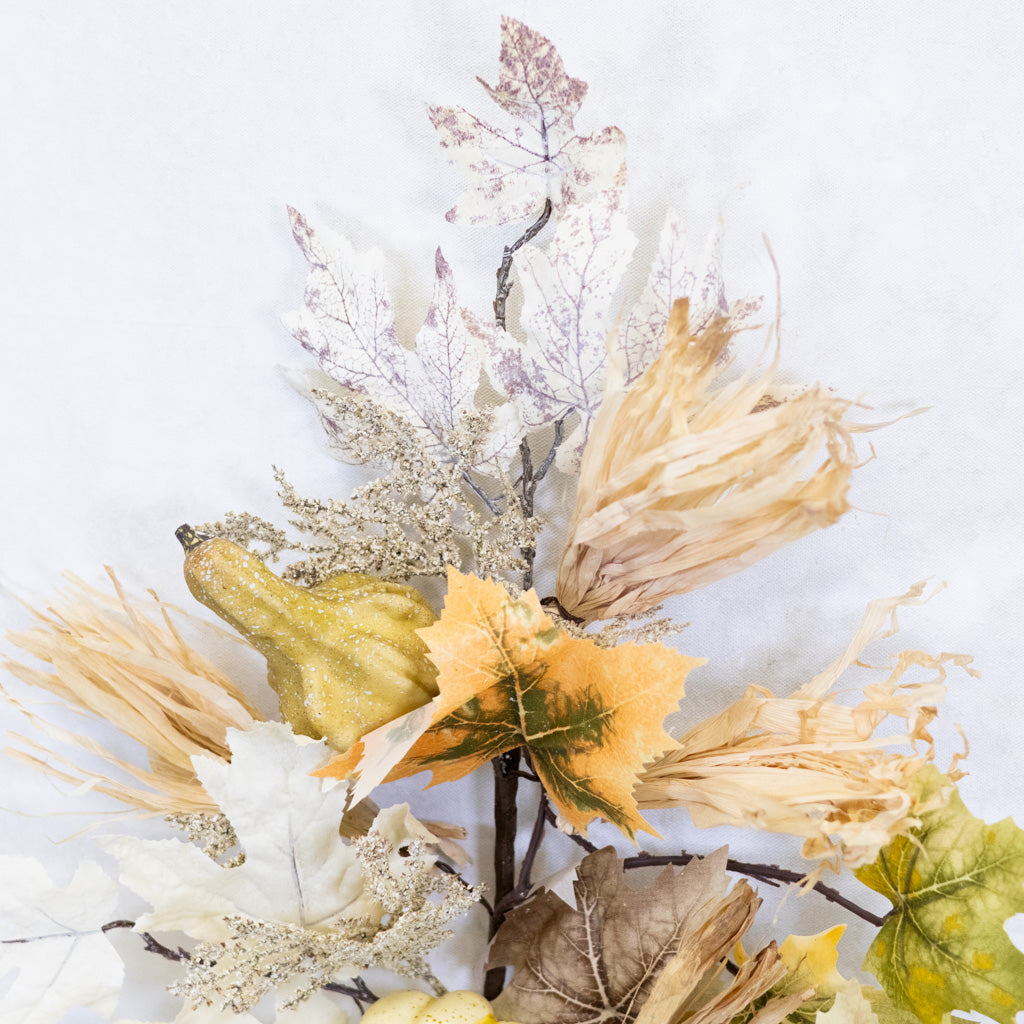 Harvest Leaf Pumpkin, Gourd Spray