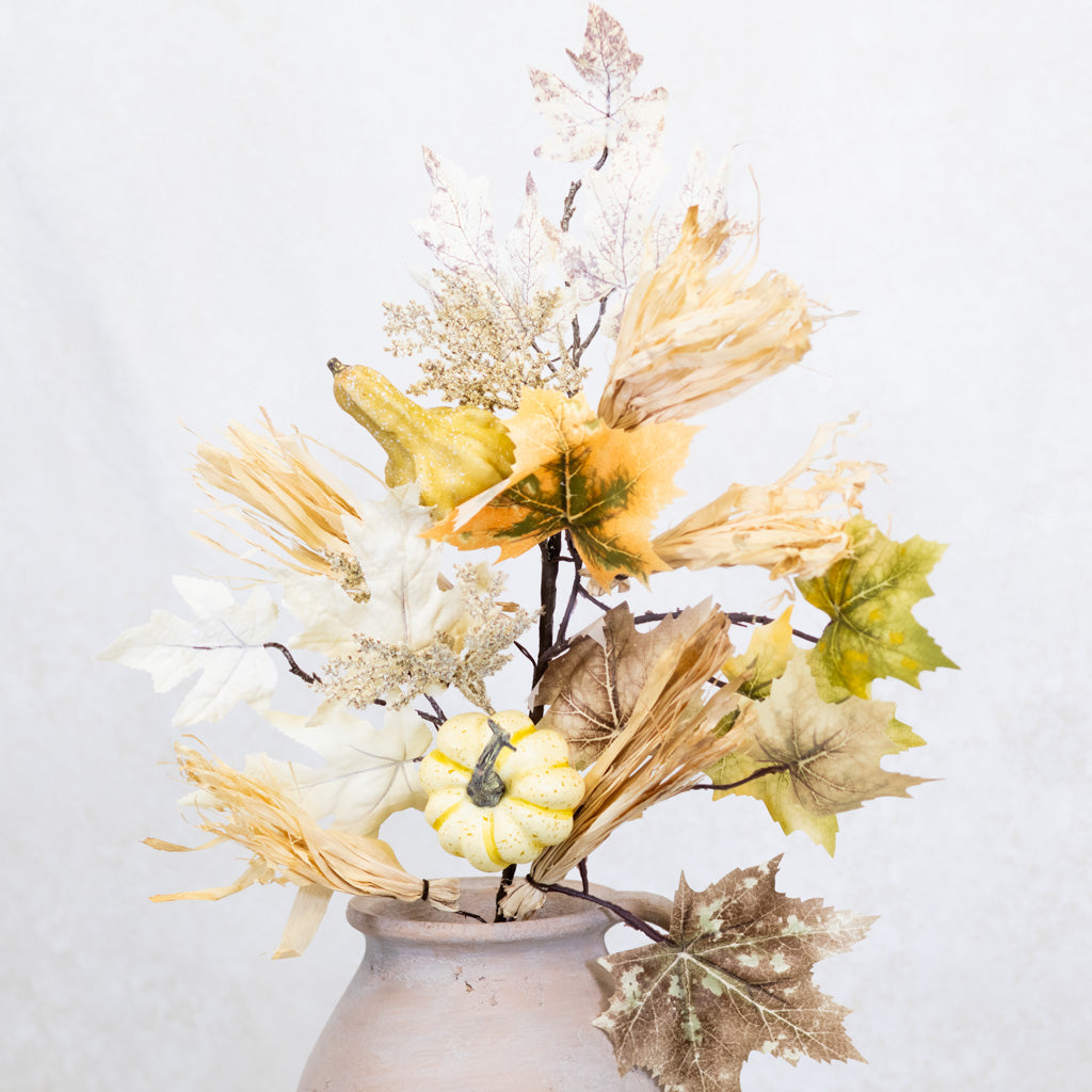 Harvest Leaf Pumpkin, Gourd Spray