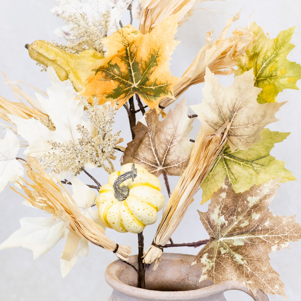 Harvest Leaf Pumpkin, Gourd Spray