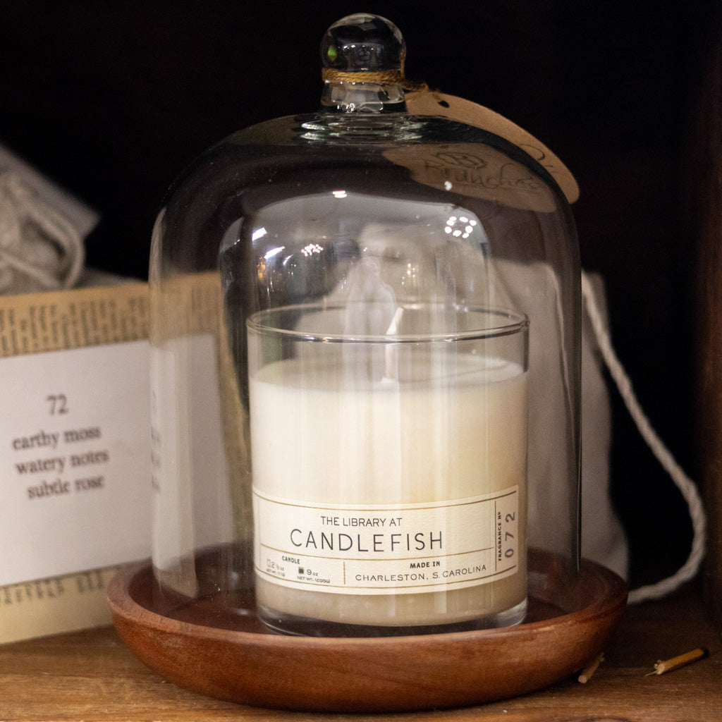 Candlefish Glass Cloche